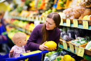 Running errands with your little one can be fun!